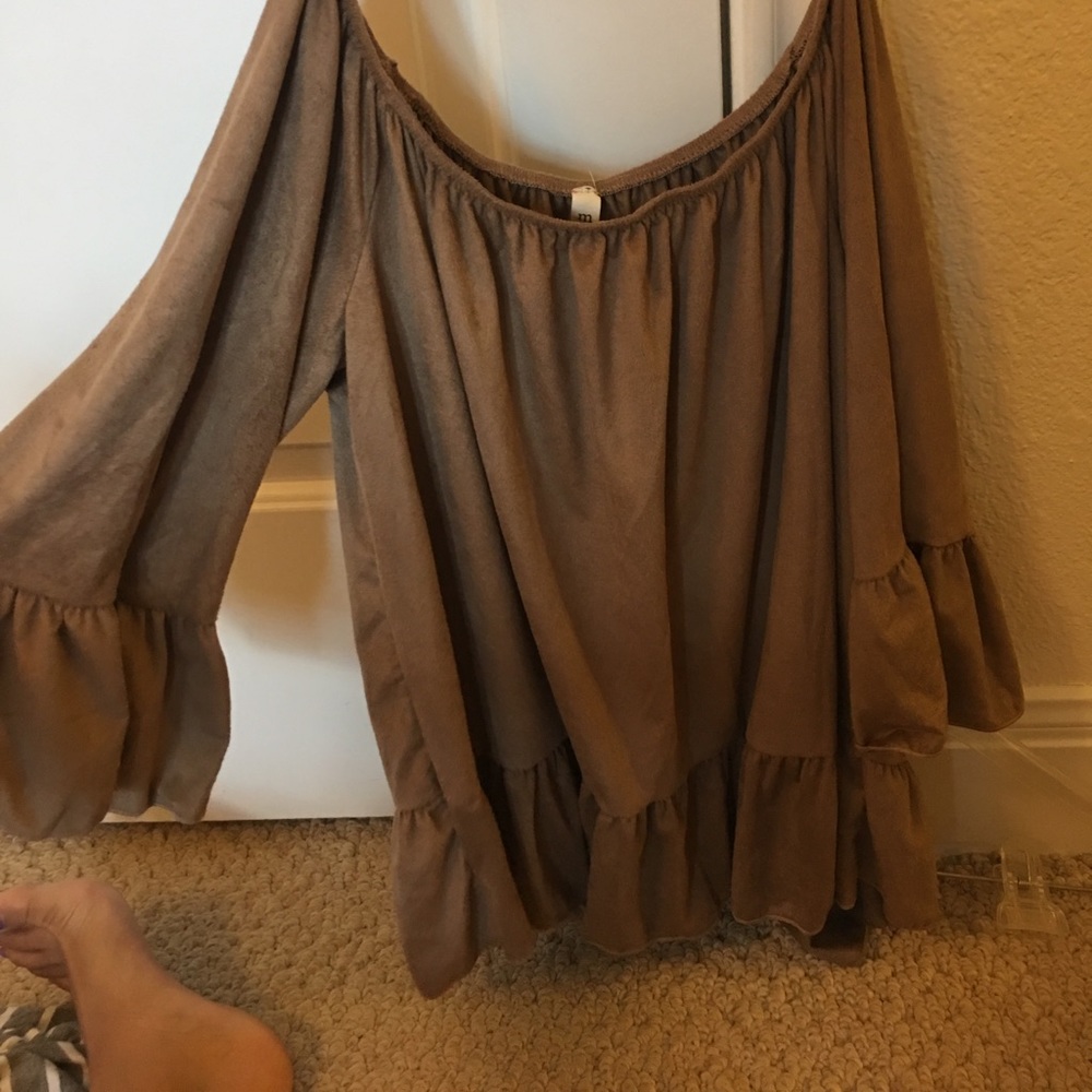 Off the shoulder blouse