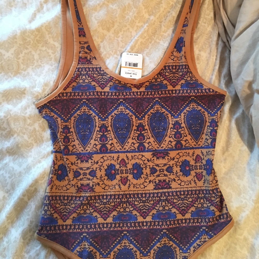 Free People bodysuit NWT