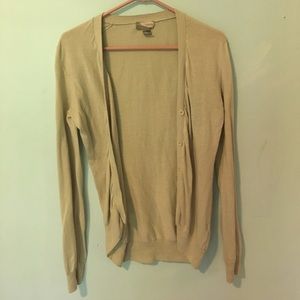 Forever 21 Tan Cardigan