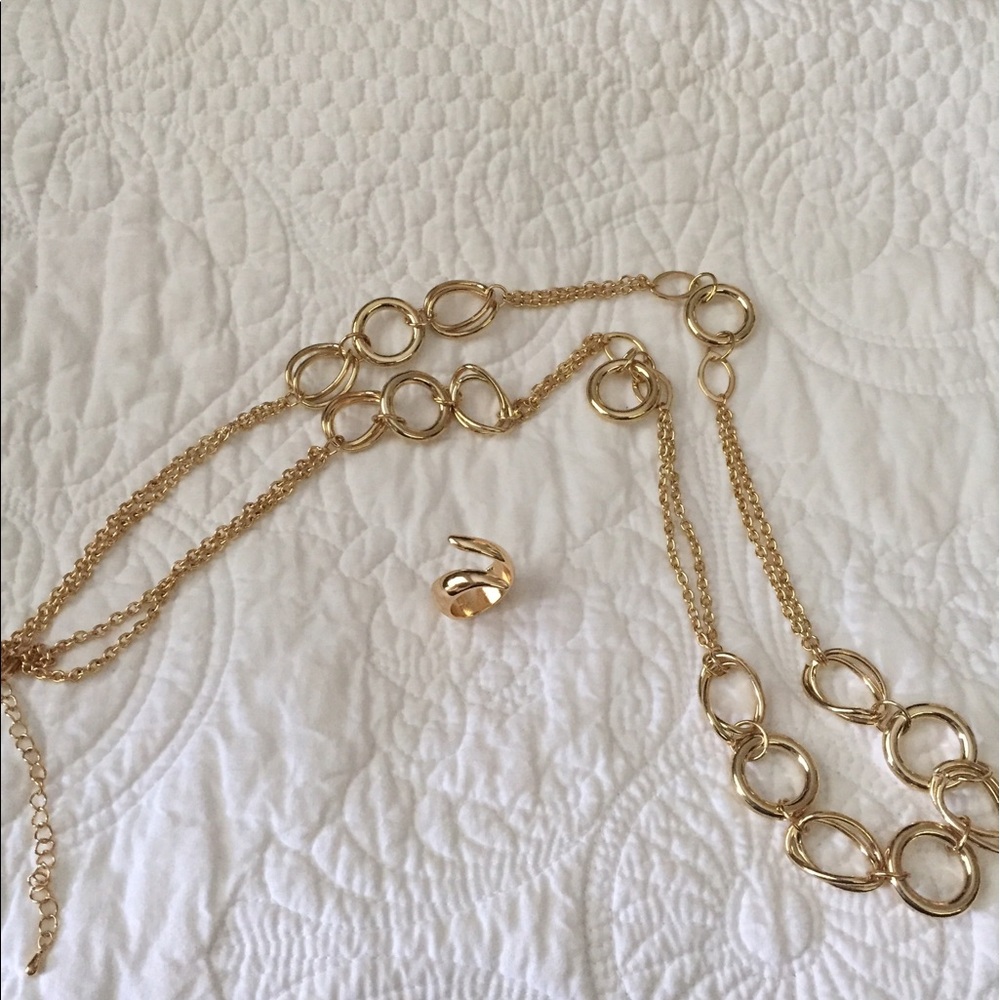 🌸🌸Necklace and Ring Bundle