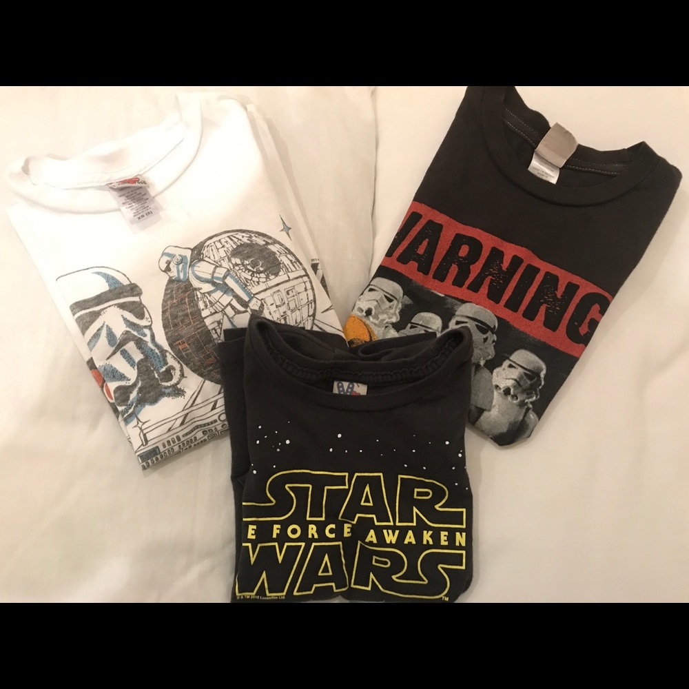 Junk Food Star Wars shirts (set of 3)