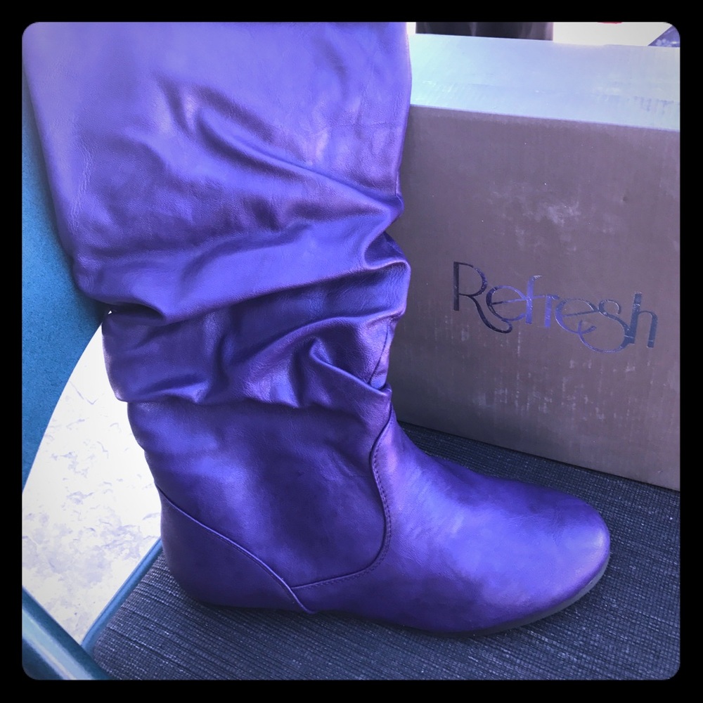 Purple Refresh Woman's Boots