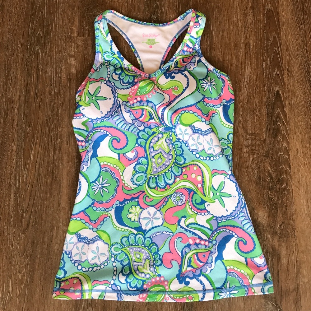 Lilly Pulitzer Work Out Top