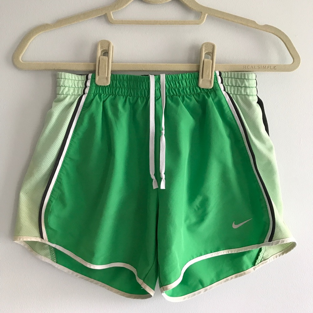 Nike Dri-Fit Green Run Short w/Built-In Liner