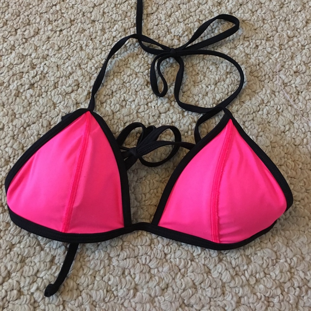 Pink Triangl Bikini top