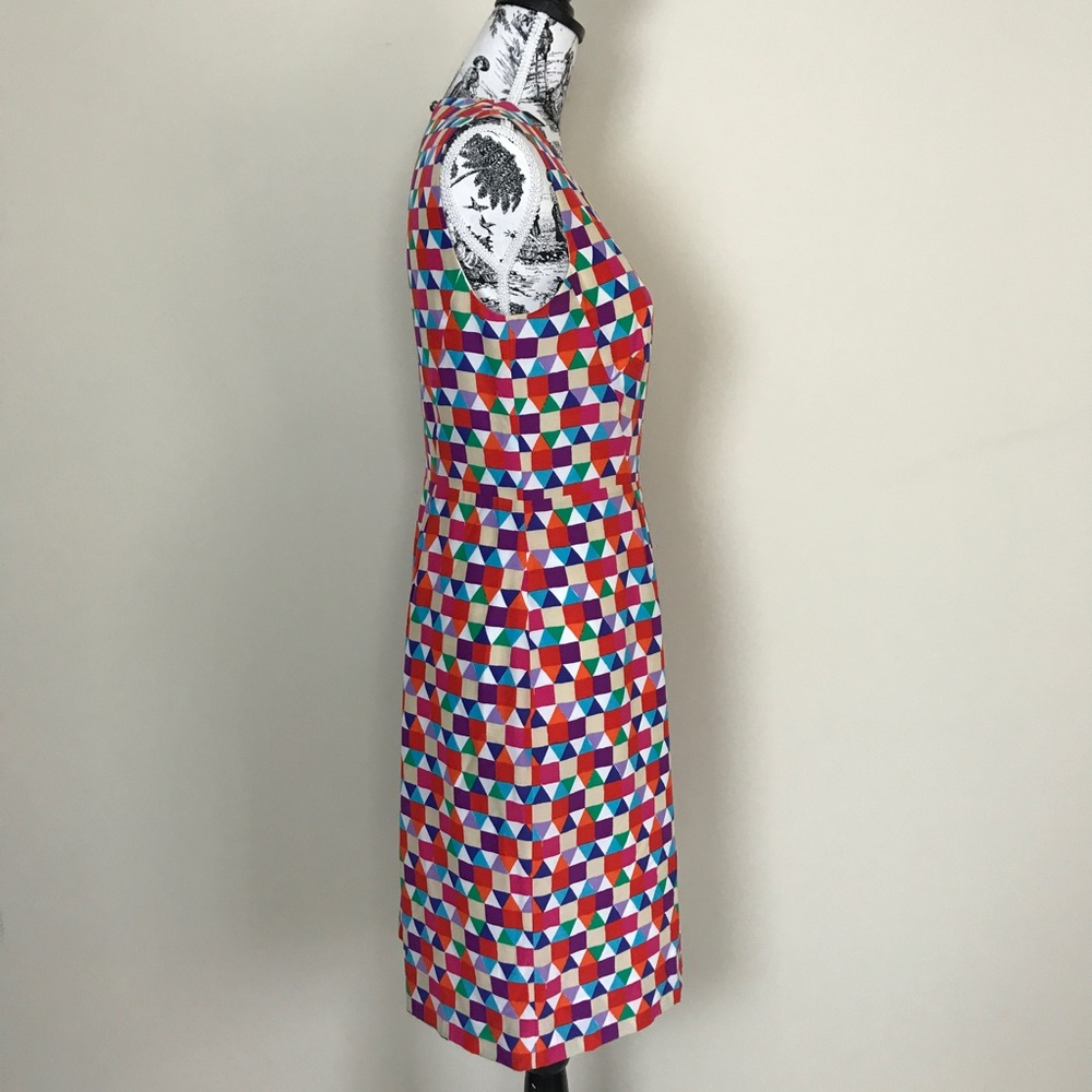 ❤️SOLD❤️ Kate Spade Abbey Silk Pixelated Dress - Picture 3 of 8