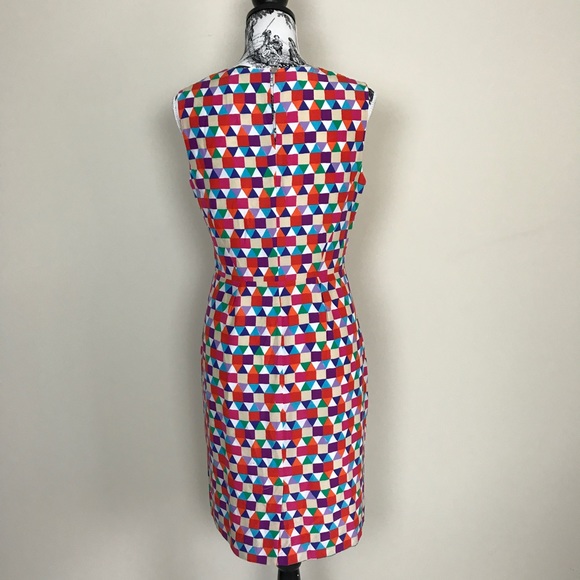 ❤️SOLD❤️ Kate Spade Abbey Silk Pixelated Dress - Picture 2 of 8