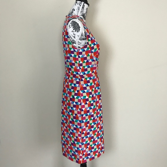 ❤️SOLD❤️ Kate Spade Abbey Silk Pixelated Dress - Picture 3 of 8