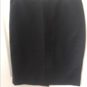 J Crew no 2 pencil skirt, black