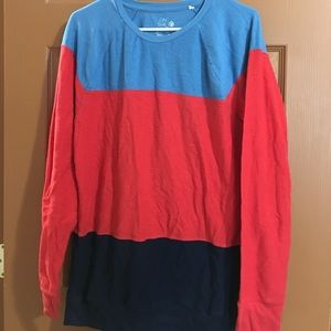 Pacsuns color block sweatshirt