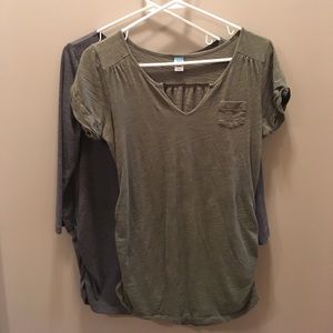 Old Navy Maternity Tops. 2 for $16.