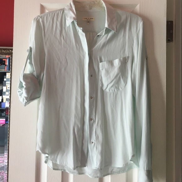 rag and bone silk shirt