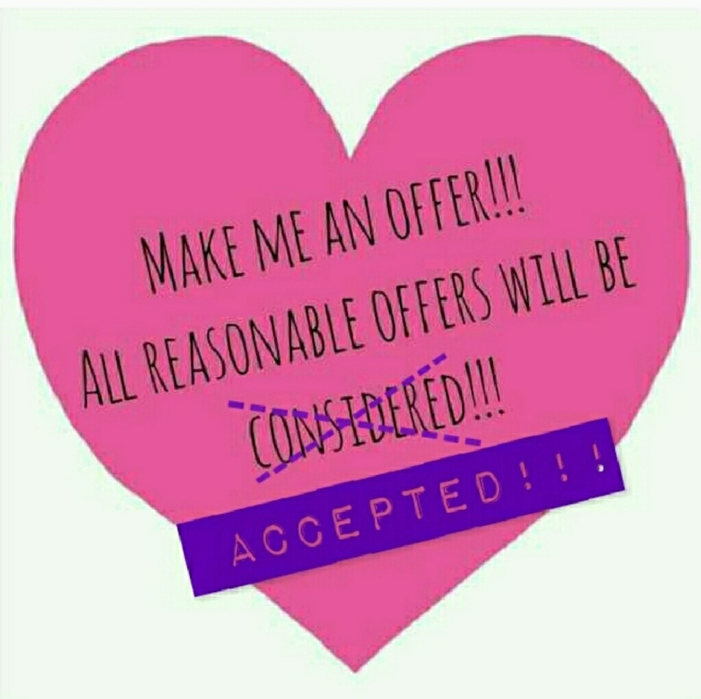 I'm open to offers! 🤗🤗🤗
