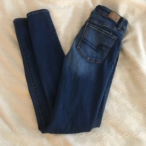 American Eagle Hi Rise Jeggings - 2 Long