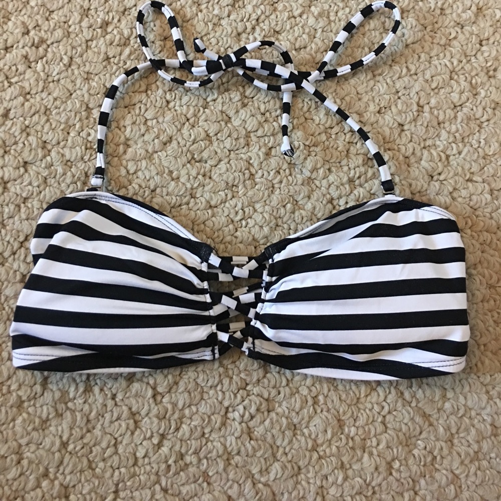 Striped swimsuit