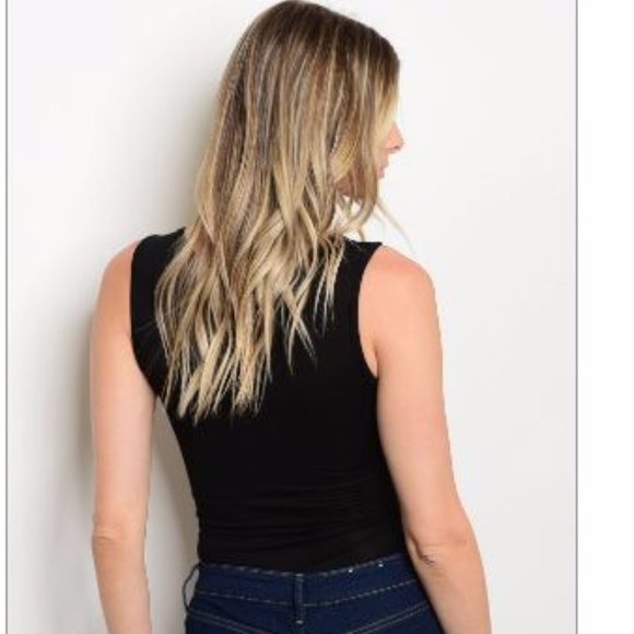 💜JUST IN💜 S-M-L The Harper Lace Up Body Suit - Picture 2 of 3