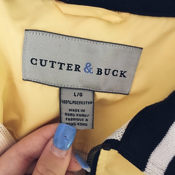 sold •• yellow vintage windbreaker - Picture 6 of 8