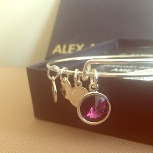 Alex & Ani Amethyst bracelet