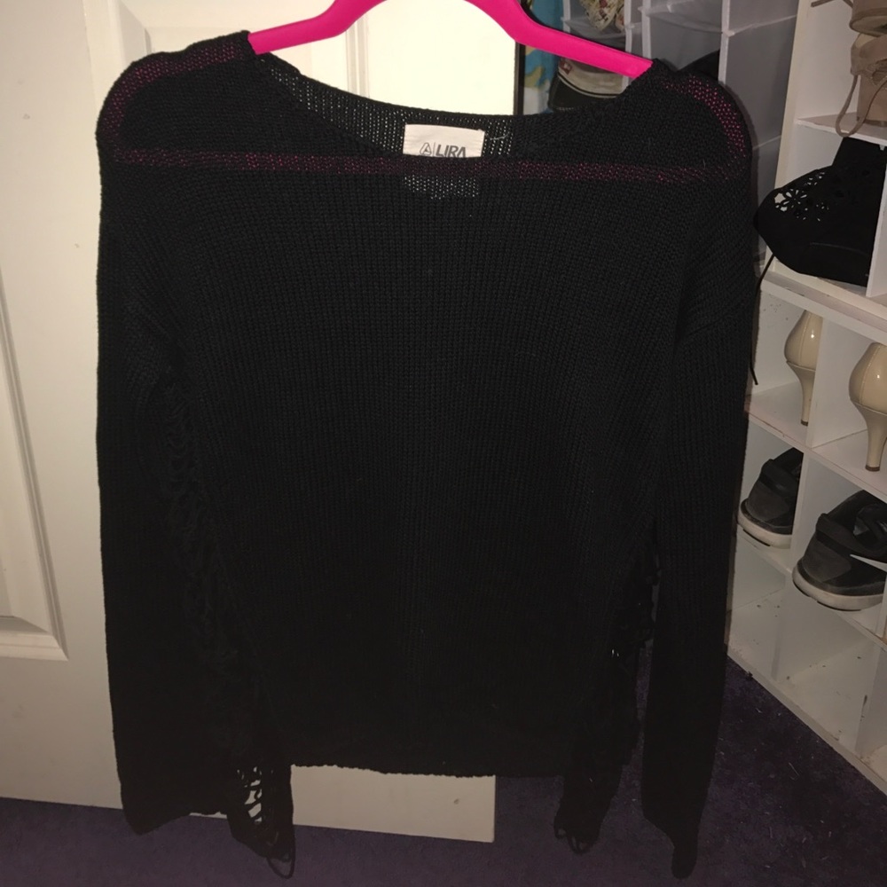 Lira Black Sweater