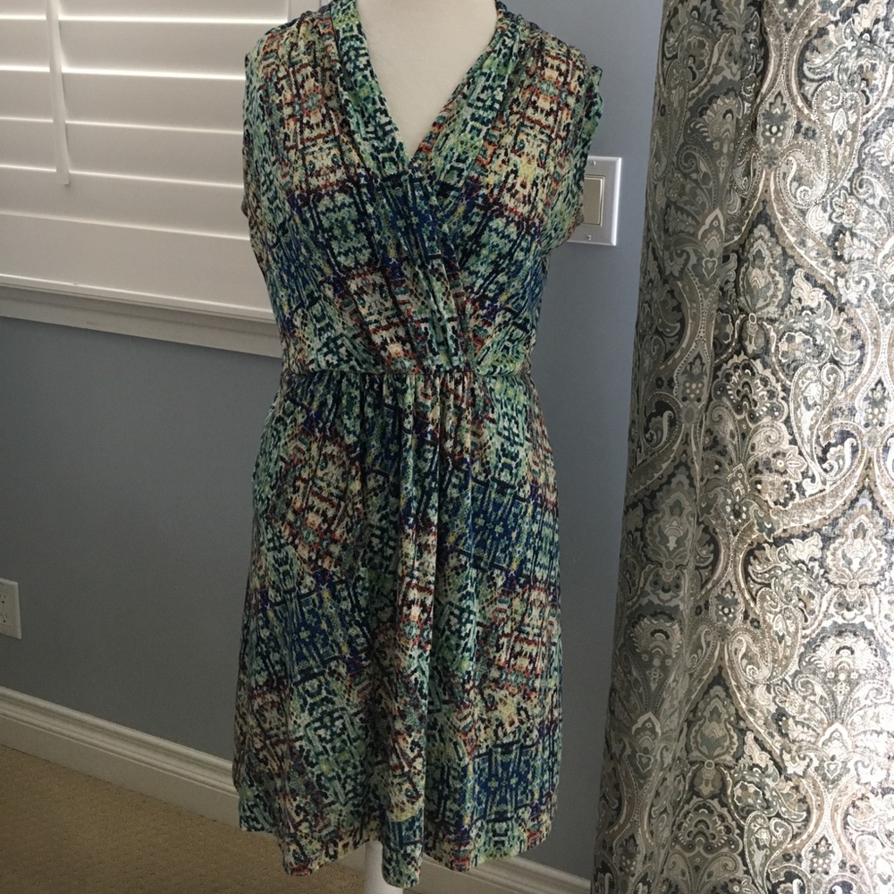 Nic and Zoe faux wrap dress