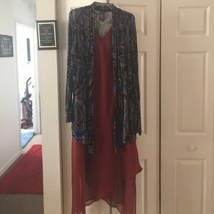 Two dress and jacket