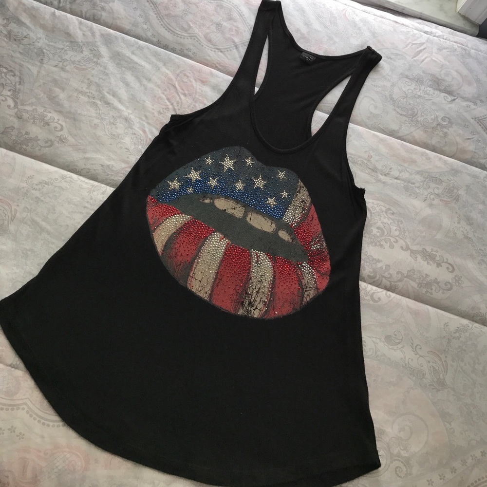Embellished Racerback Tank