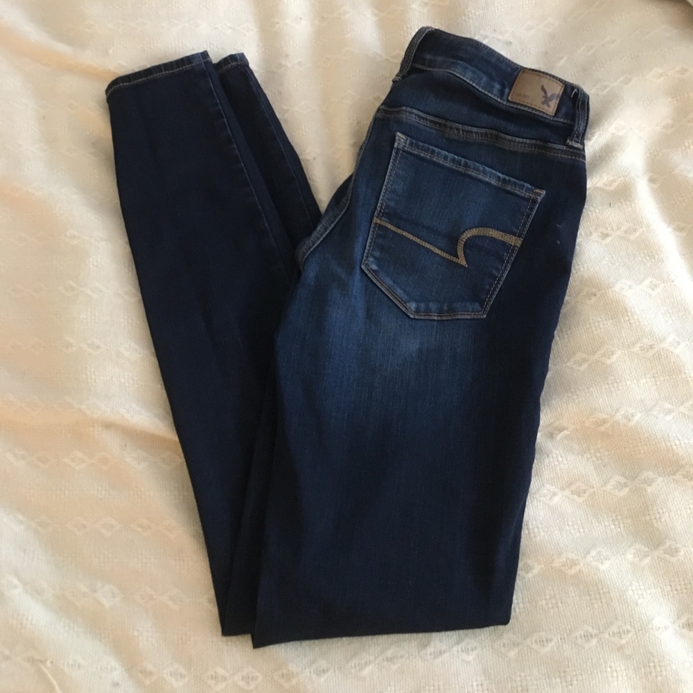 American Eagle Hi Rise Jeggings - 4 Long