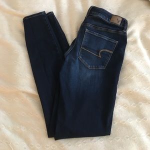 American Eagle Hi Rise Jeggings - 4 Long