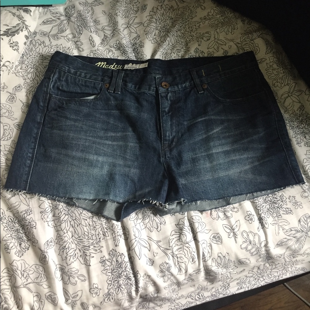 Madewell cutoff shorts NWT