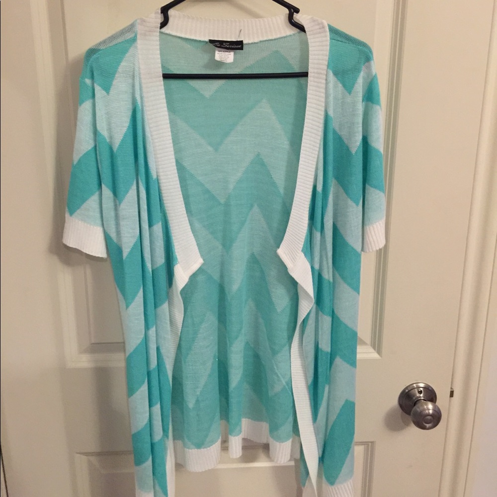 La 'Serissa Chevron Cardigan