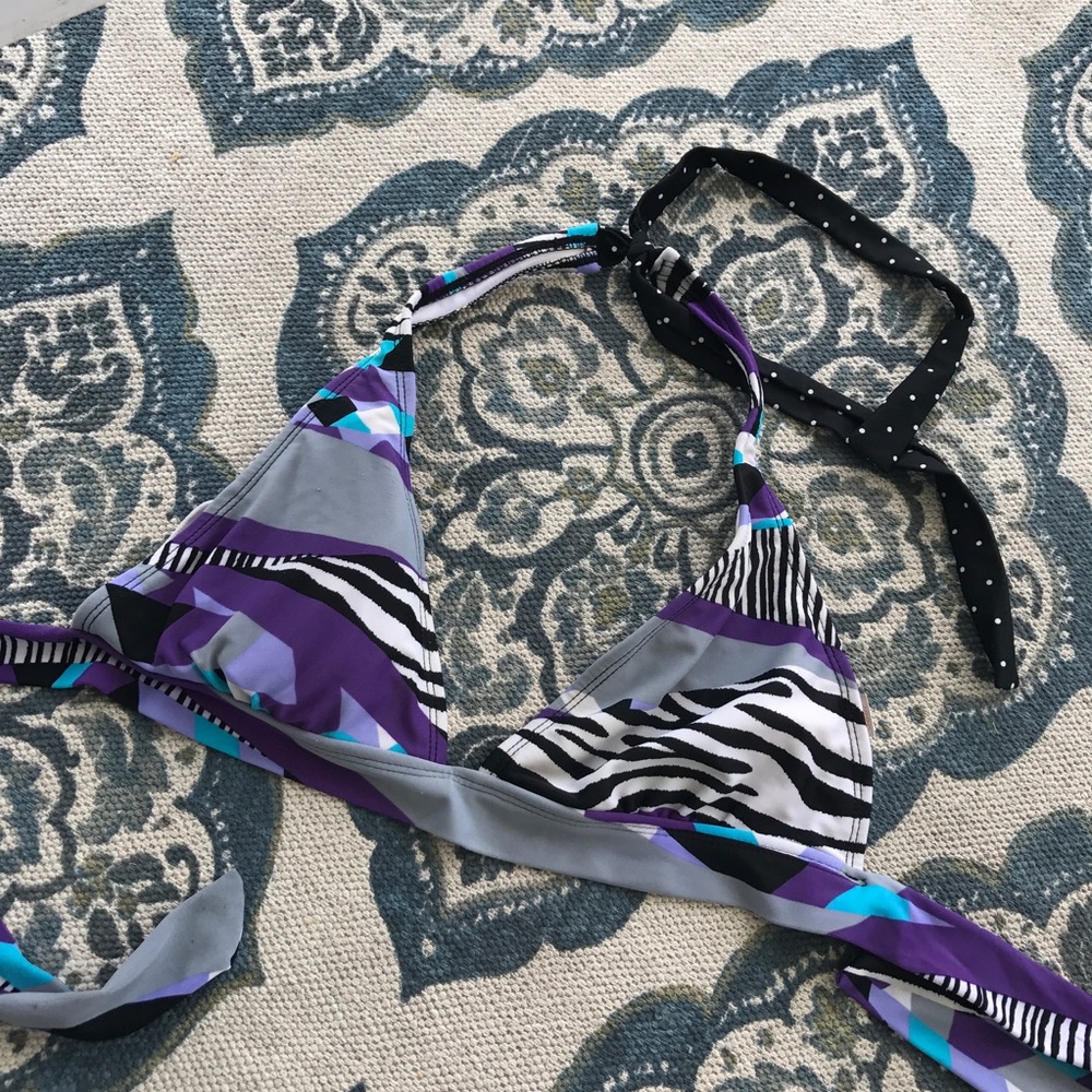 Multi-Patterned Bikini Top
