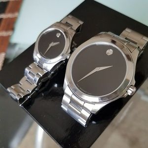 Movado his and hers watch set Clearance