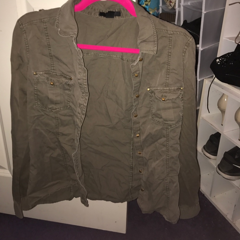 Forever 21 Army Green Jacket