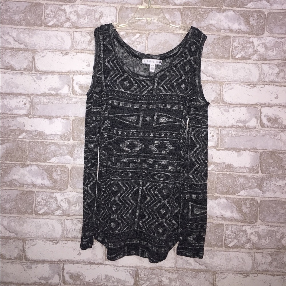 Open shoulder sweater