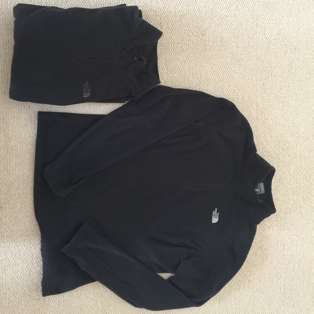 North face 3/4 zip