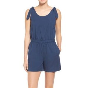 Madewell Tie Sleeve Romper