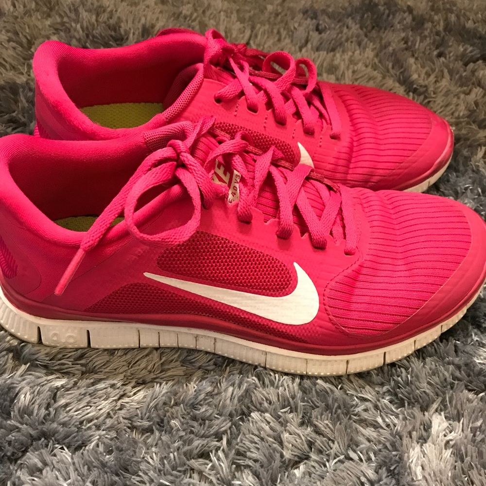 Pink Nikes 