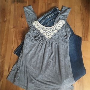 Boston proper gorgeous tank top