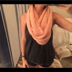 Pink scarf