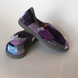 Tiny purple plaid Tom's