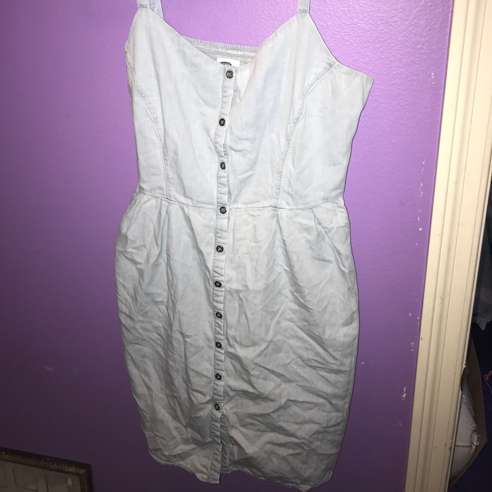 Old Navy Denim light wash dress