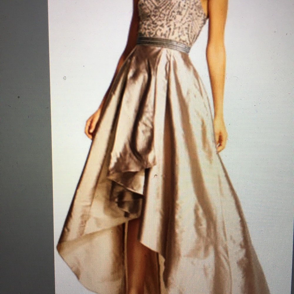 High low formal gown