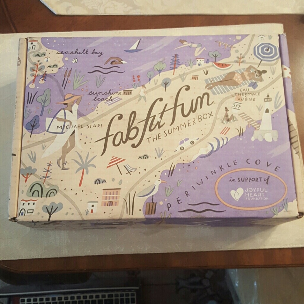 Fab Fit Fun Summer 2017 Mystery Box NWT
