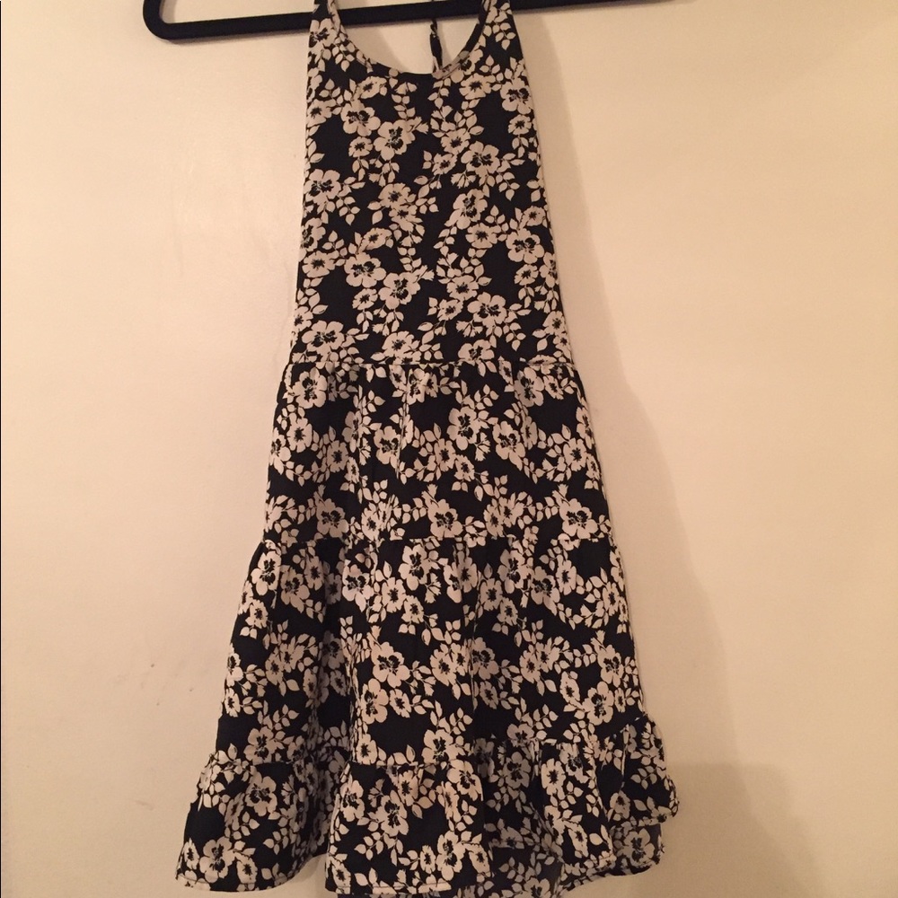 Open back dress