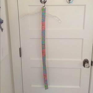 Lilly Pulitzer white tag belt