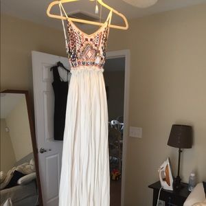 South Moon Under embroidered Maxi dress