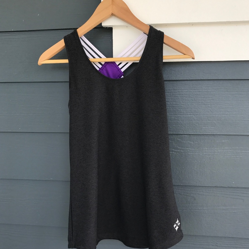 Gray Workout Tank