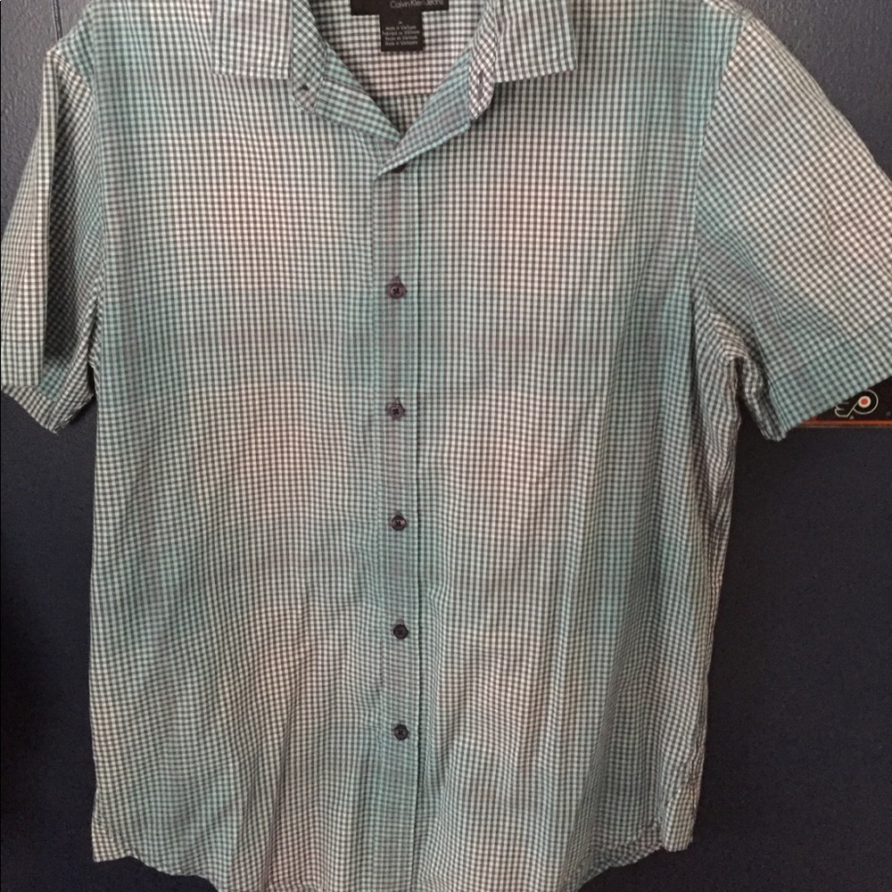 Calvin Klein button up shirt