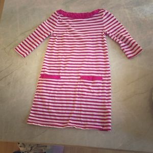 Kate spade red stripe dress