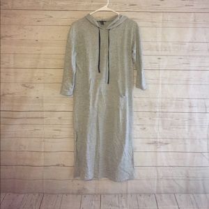 Maxi Dress with Hoodie